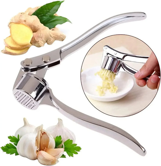 Stainless Steel Garlic Press